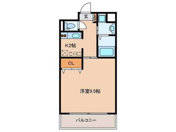 レバンガABENO APの物件間取画像